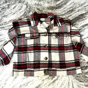 NWT LulaRoe Berlin flannel  Plaid jacket Large
